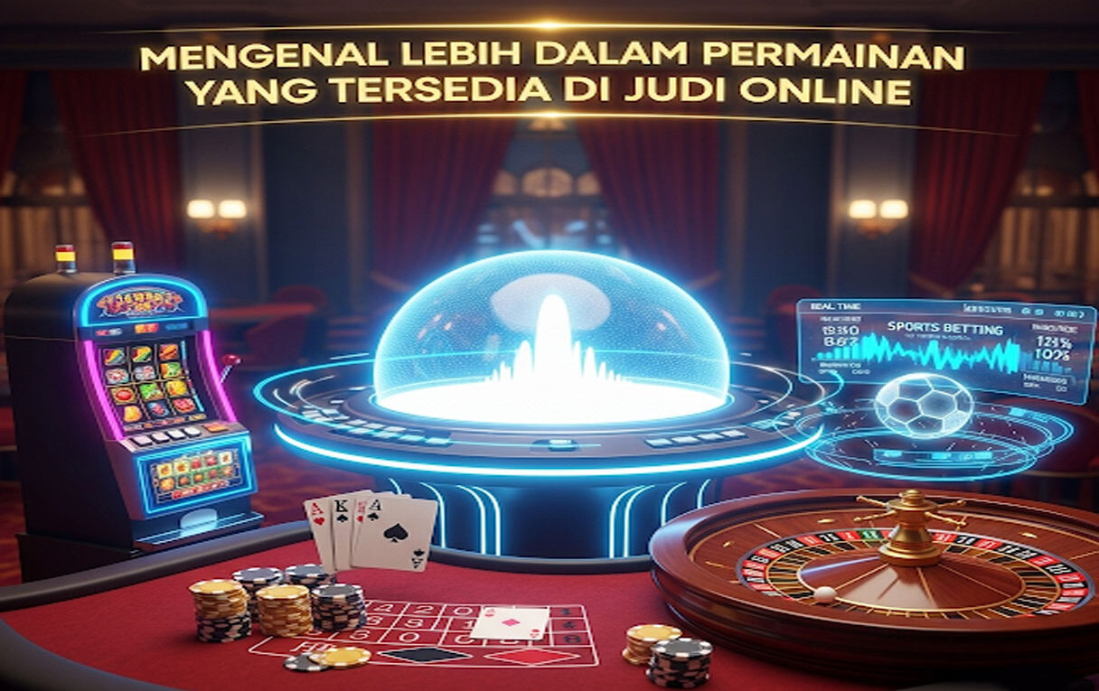 Mengenal Lebih Dalam Permainan yang Tersedia di Judi Online