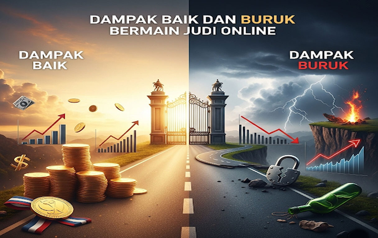 Dampak Baik dan Buruk Bermain Judi Online